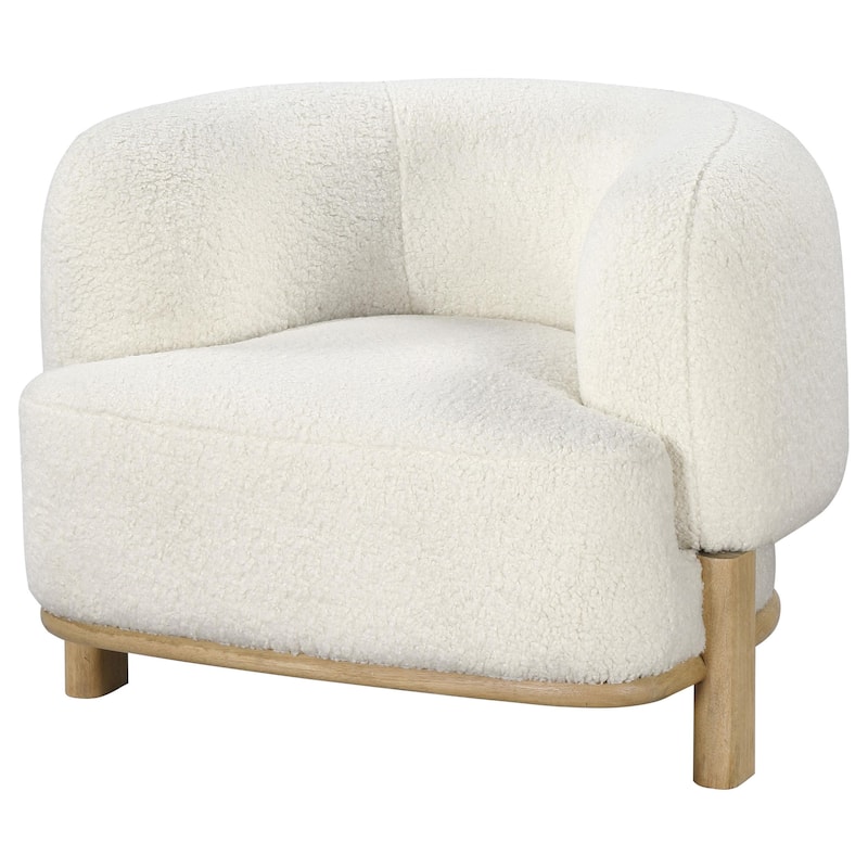 Lawler Upholstered Barrel Back Accent Chair