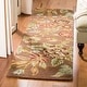 preview thumbnail 9 of 13, SAFAVIEH Handmade Blossom Ela Modern Floral Wool Rug 2'3" x 11' Runner - Brown/Multi - Runner