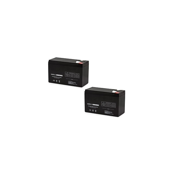 Replacement AGM SLA Battery 12V-7.2Ah (2-Pack) Replacement AGM SLA Battery
