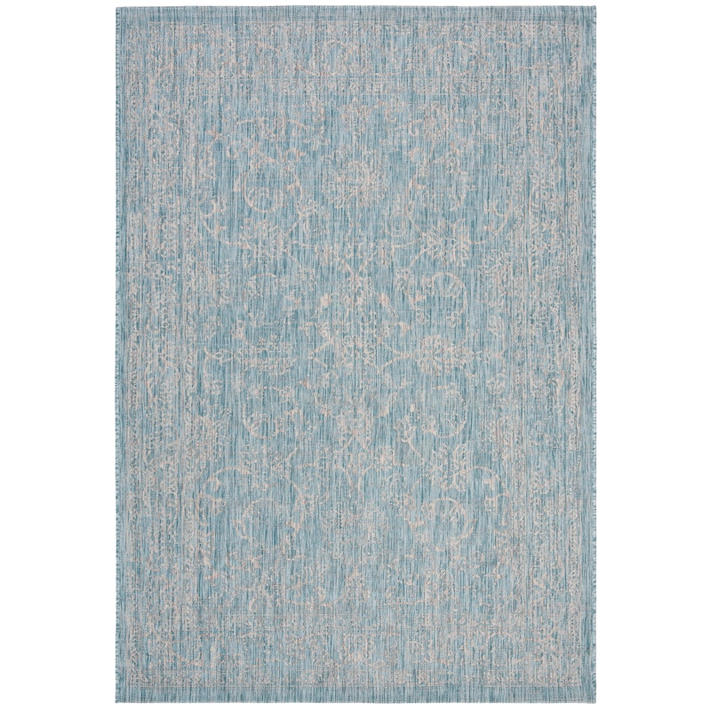 SAFAVIEH Courtyard Aquata Indoor/ Outdoor Waterproof Patio Backyard Rug