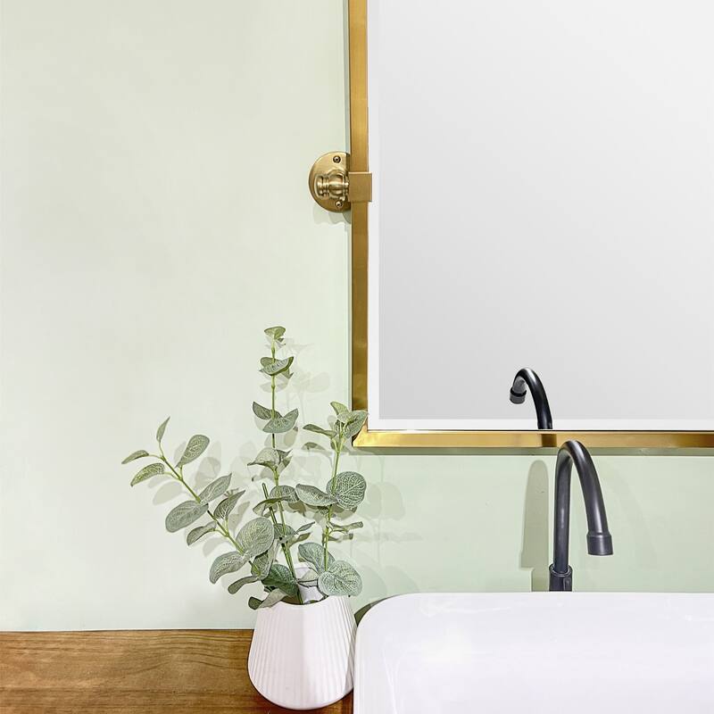 Blakley Rectangle Metal Wall Mirror
