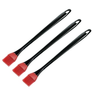 Chef Craft 13.5" Silicone Basting Brush - Long Handle Great for BBQ Grilling
