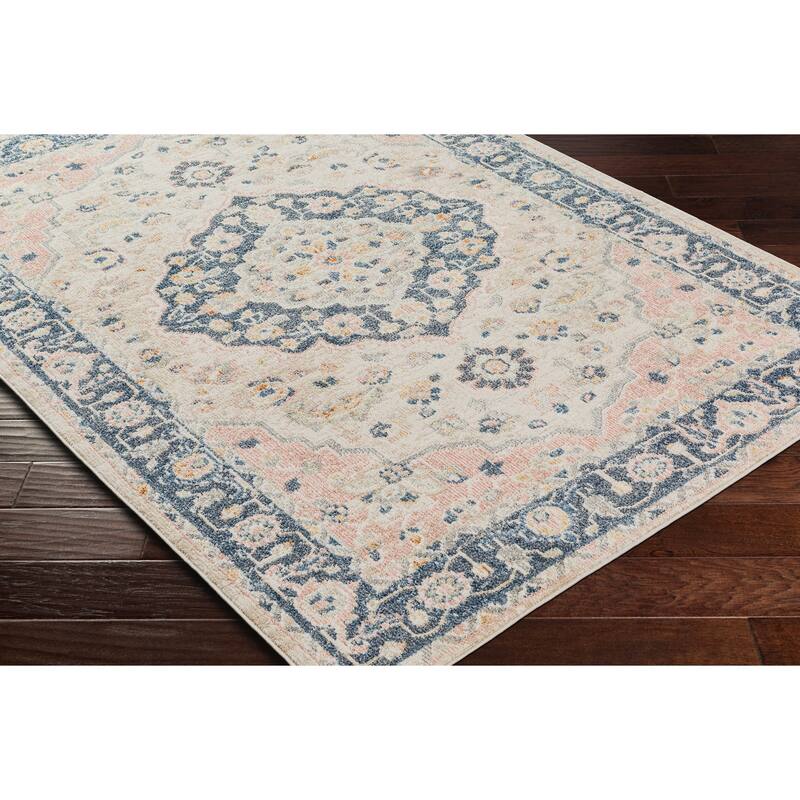 Livabliss Santana Traditional Machine Washable Area Rug