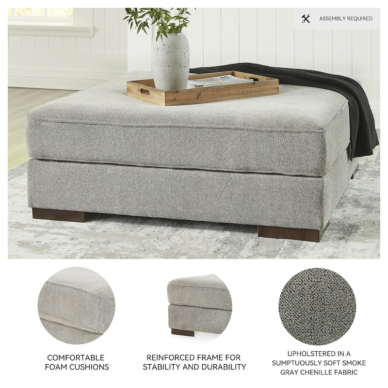 Bayless Oversized Accent Ottoman