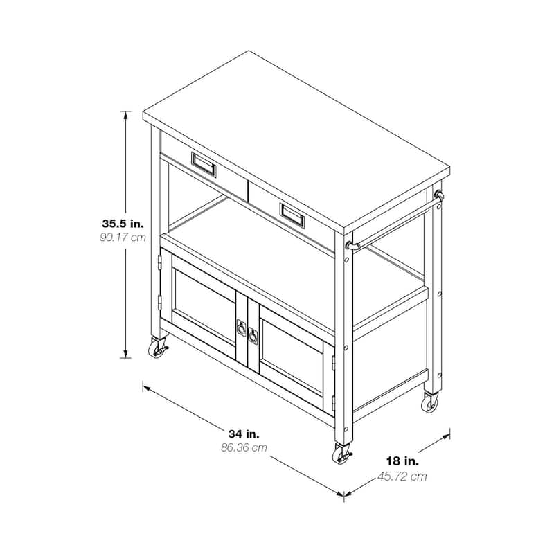 Radford Kitchen Cart