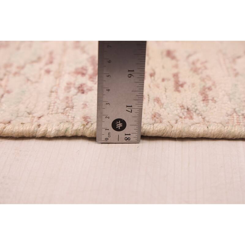 ECARPETGALLERY Hand Loomed Elysian Ivory Rug - 8'1 x 9'10