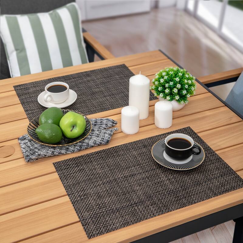 AVESTAR Coffee Place Mat, 6-Piece Gift Set