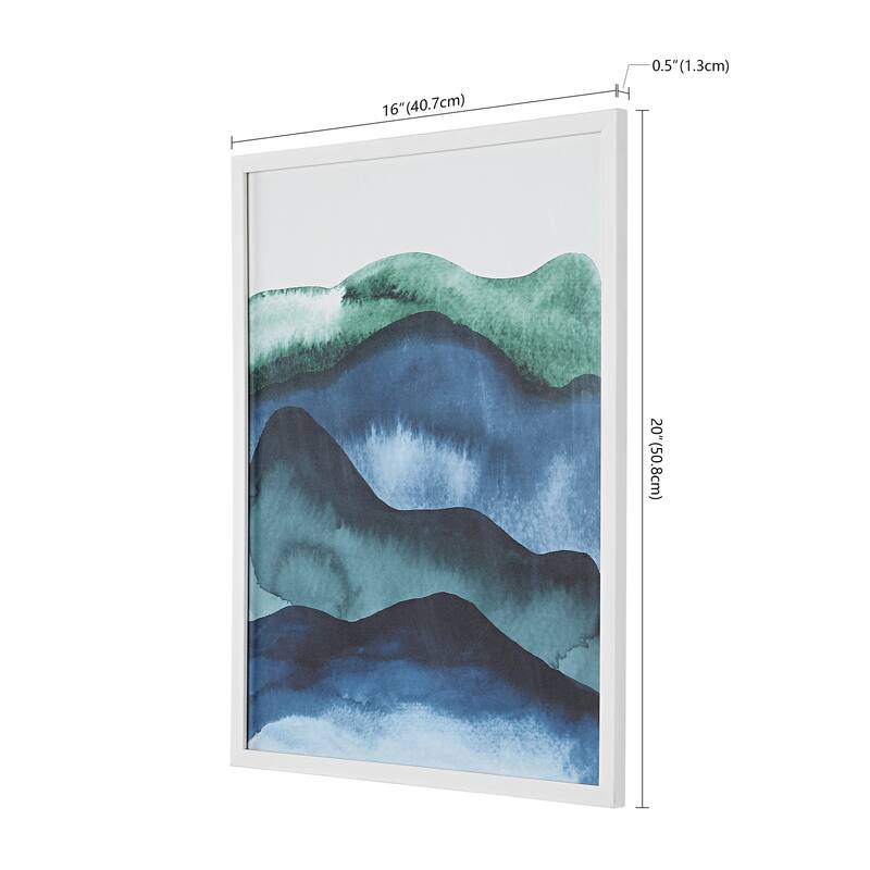 SAFAVIEH Sonica Echo 16 x 20-inch Framed Wall Art