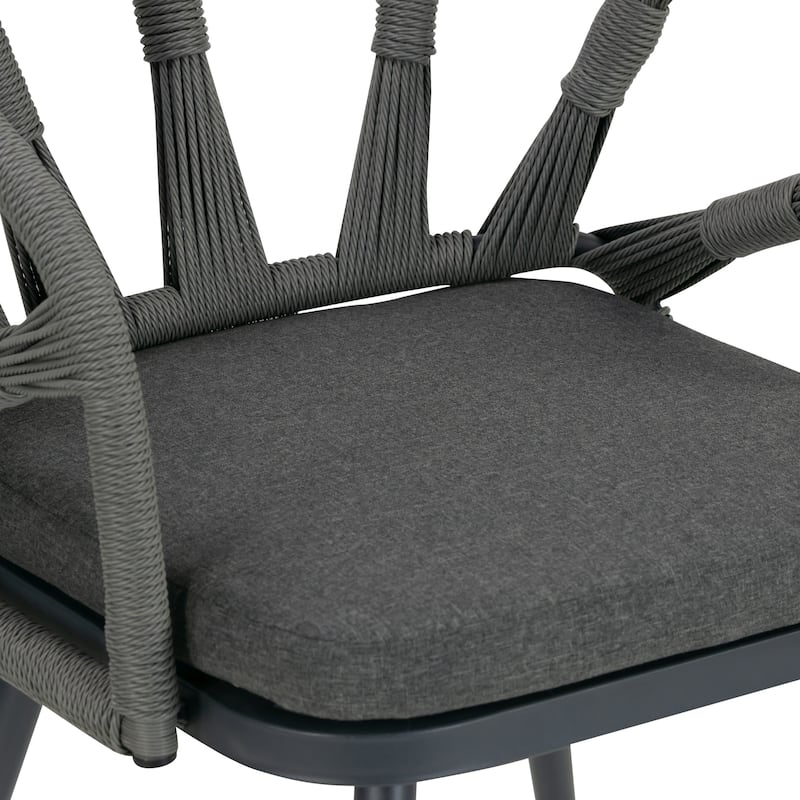 Binda Grey Outdoor Dining 6 Seats Set