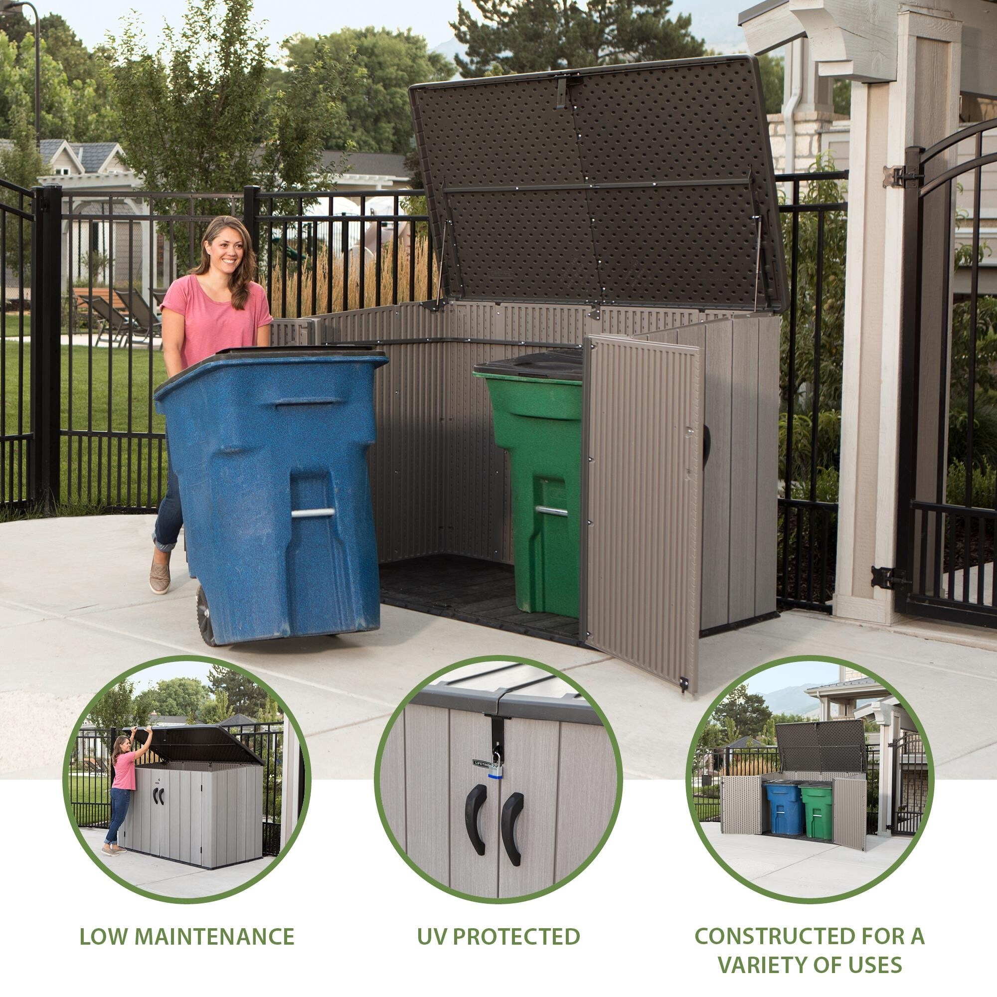 Lifetime Horizontal Storage Box (60489) - Overstock - 41832155
