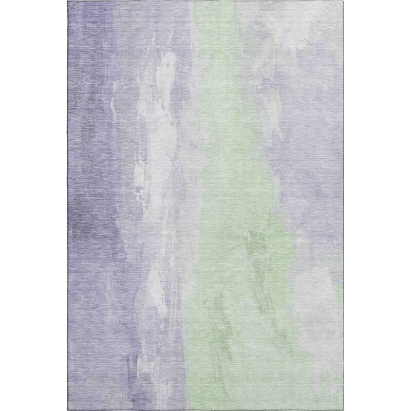 Premium Washable Super Soft Modern Watercolor Mayfield Rug