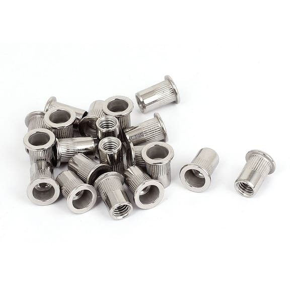 M8x18mm Stainless Steel Blind Rivet Nut Rivnuts Threaded Insert ...