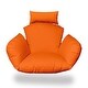 preview thumbnail 61 of 99, Joita Luxury Ottertex Replacement Cushion for Indoor/Outdoor Egg, Hanging, Cocoon, Papasan Chair Orange