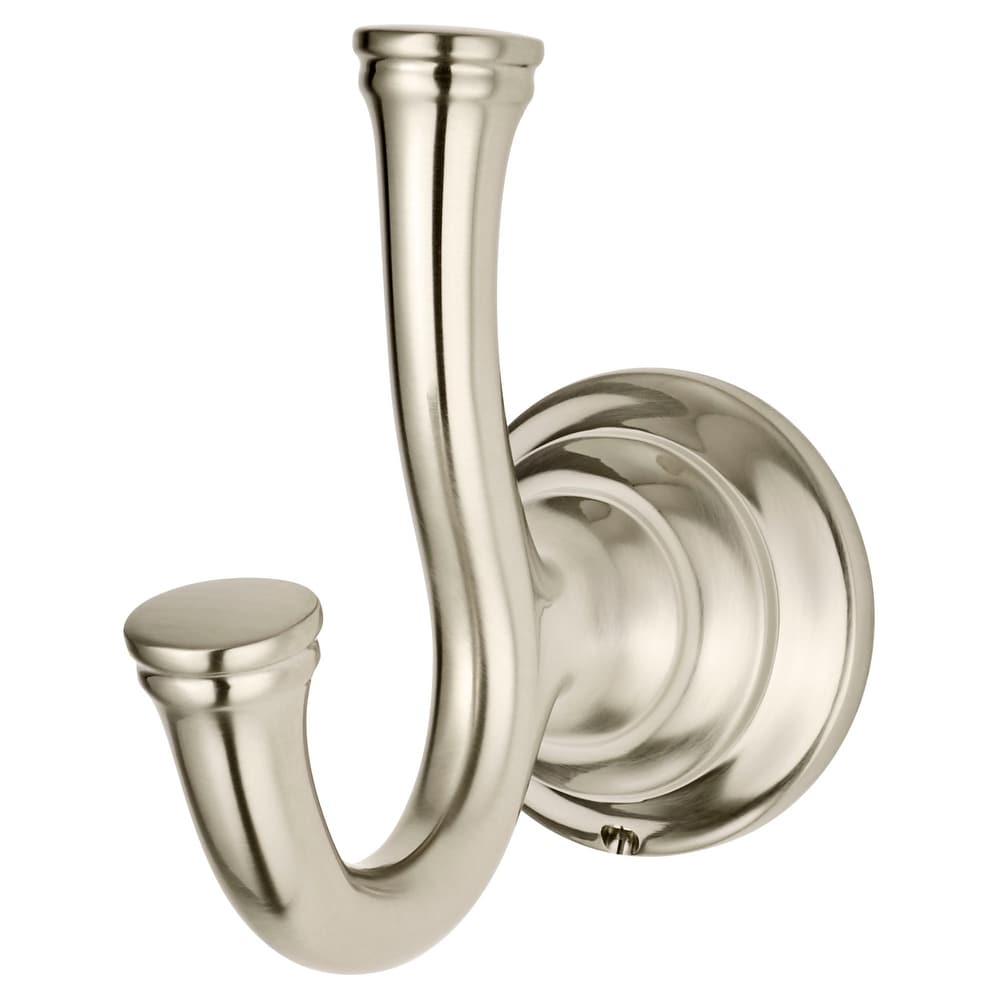 Evideco Strong Hold Suction Hooks -Bath-Kitchen-Home- Set of 2, Silver