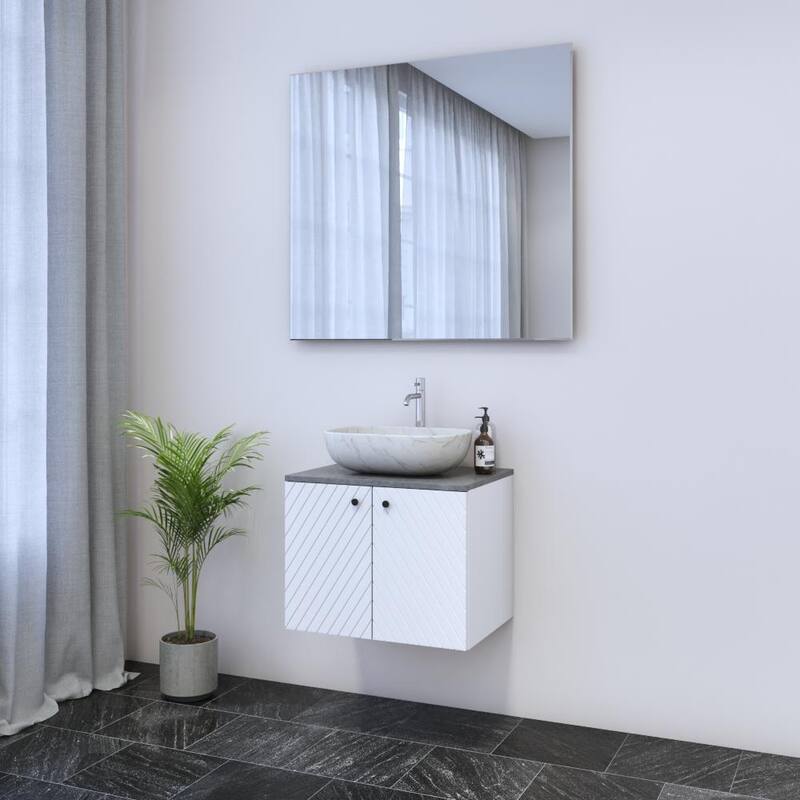 Avela 2D 60 Floating Bathroom Vanity (24" Width)
