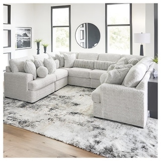 Signature Design by Ashley Snodoodle Gray 10-Piece Sectional - 144