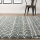 preview thumbnail 39 of 38, Addison Rugs Lauren Geometric Charcoal 1'6" x 2'5" Accent Rug