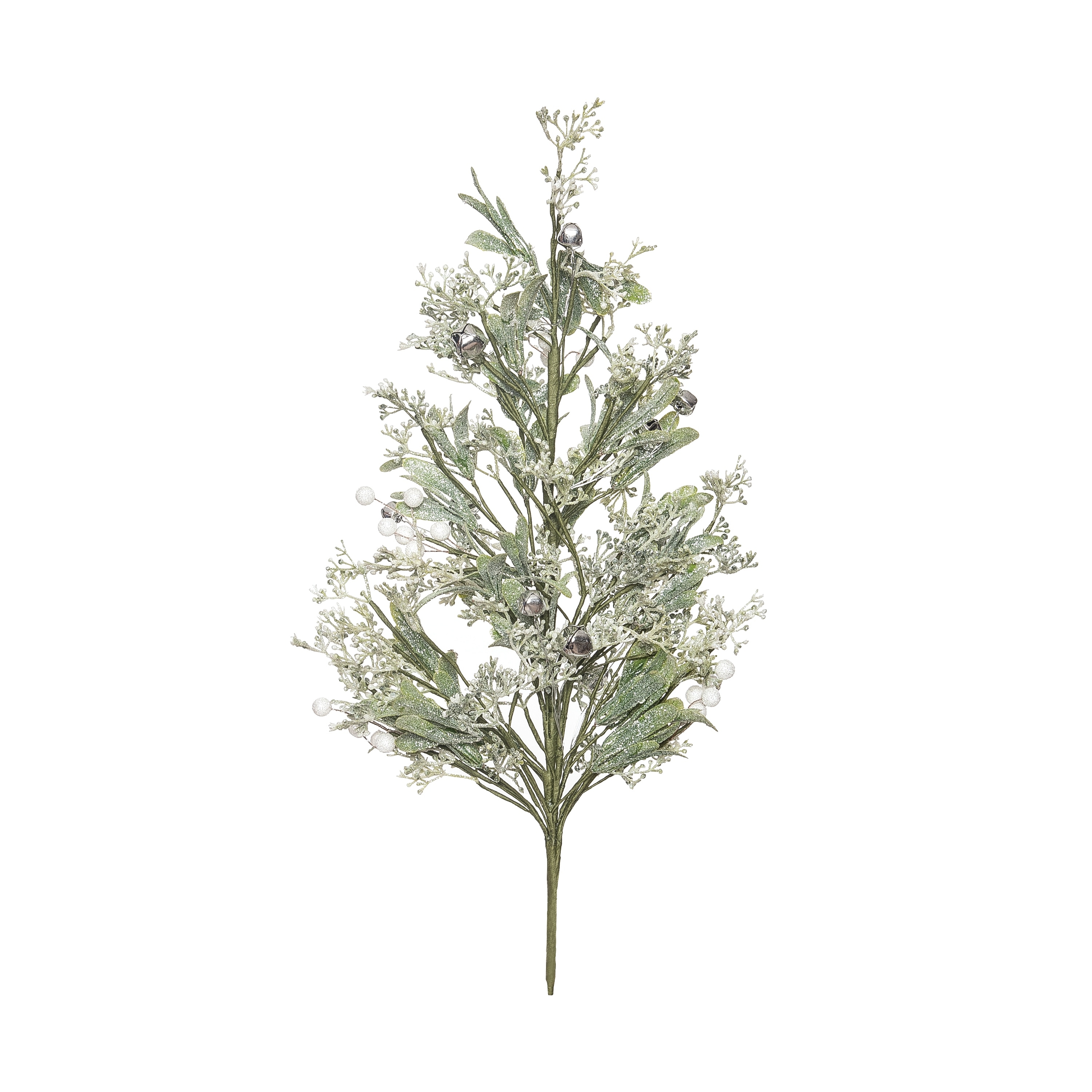 Green Artificial Christmas Tree on Stand for Tabletop Decor