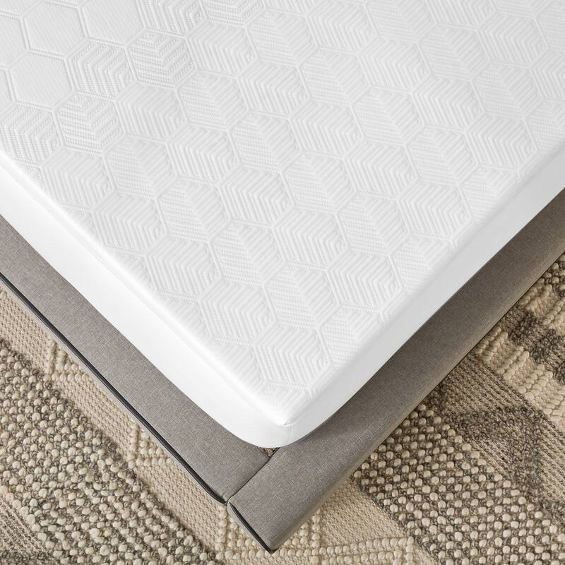 Bodipedic Cooling 3-Inch Memory Foam Mattress Topper with Cooling Cover