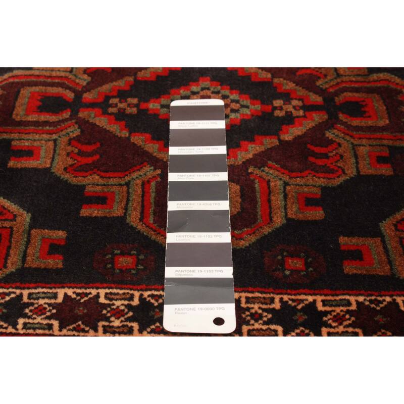 Teimani Black Rug 2'11" x 5'2" - 2'11 x 5'2