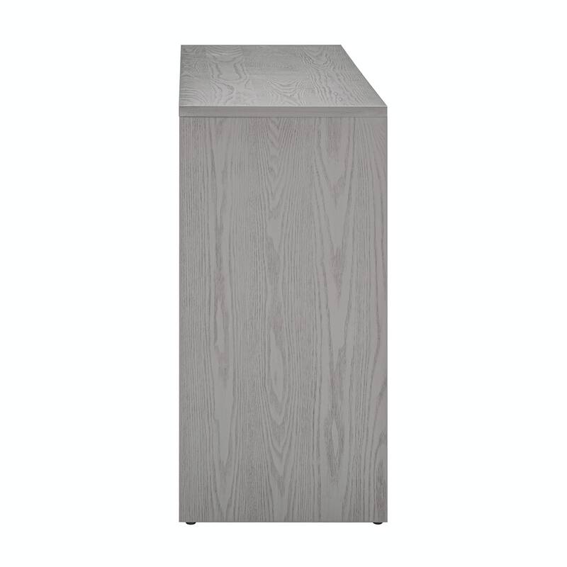 Elegant Console Table, Fireplace Design, Simple and Functional with High-Quality Wood Veneer Top