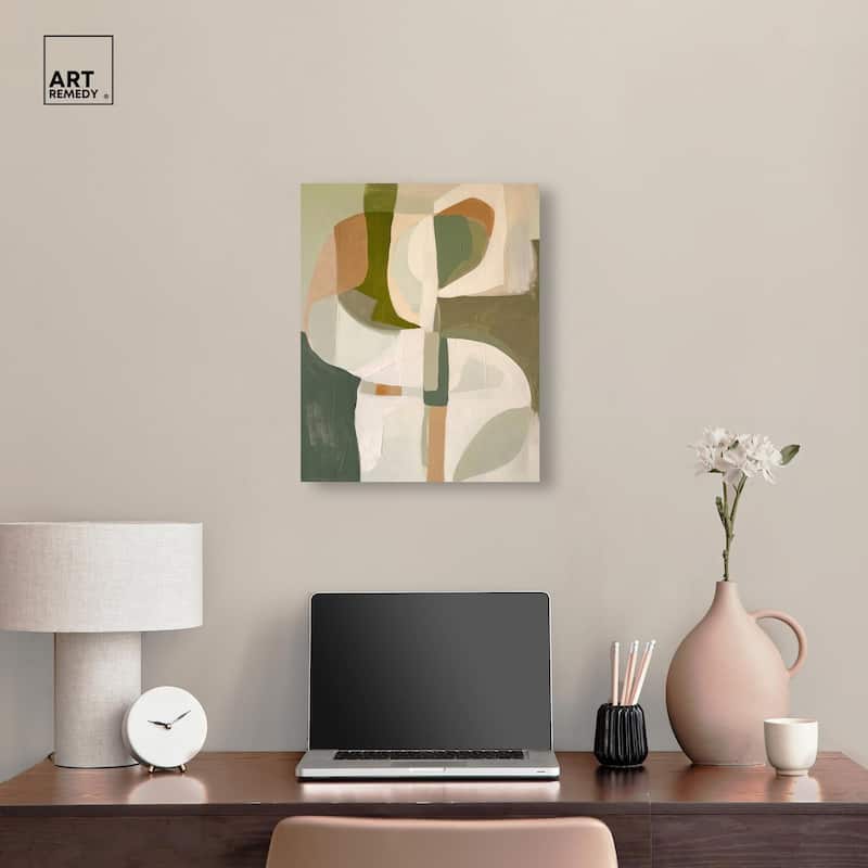 Soft Reverberations I Canvas by Art Remedy, Gallery Wrapped