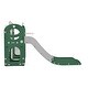preview thumbnail 2 of 13, 9 in 1 Kids Slide Play Set Structure for Indoor-Outdoor Activity - 65.3''L x 68.9''W x 37.8''H