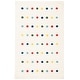 preview thumbnail 23 of 26, SAFAVIEH, Kids Jerilynn Polka Dot Wool Rug 5' x 8' - Ivory