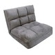 preview thumbnail 56 of 61, Loungie Microsuede 5-position Convertible Flip Chair/ Sleeper Grey