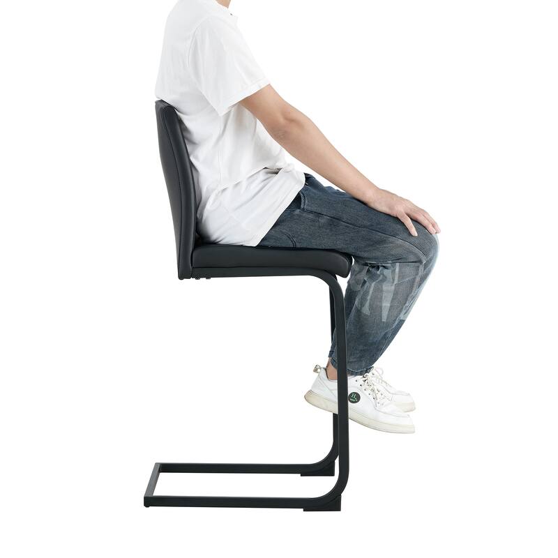 Set of 2,PU Barstool Dining Counter Height Chair