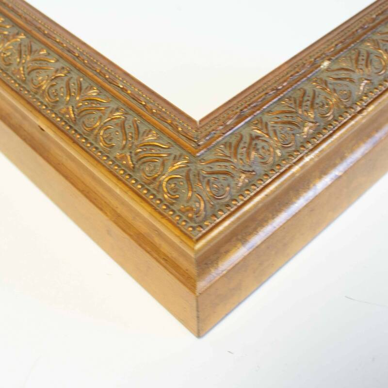 12x10 Frame White Solid Wood Picture Frame Width 2.75 Inches | Interior Frame Depth 0.5625 Inches