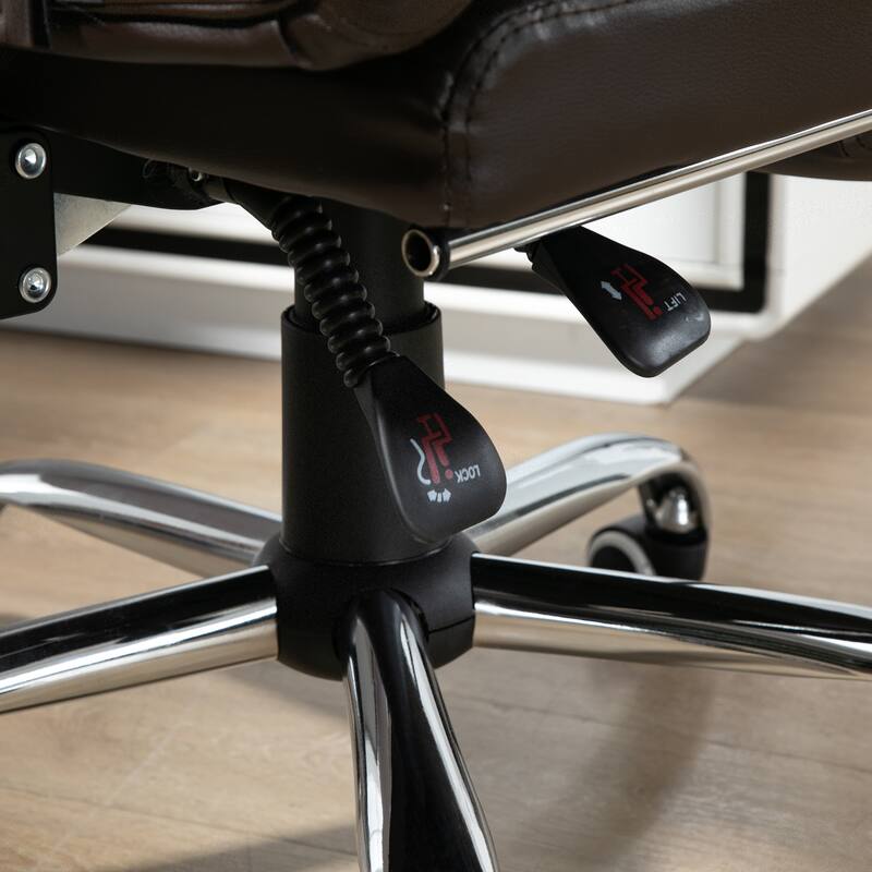Office Chair Computer Chair with Footrest