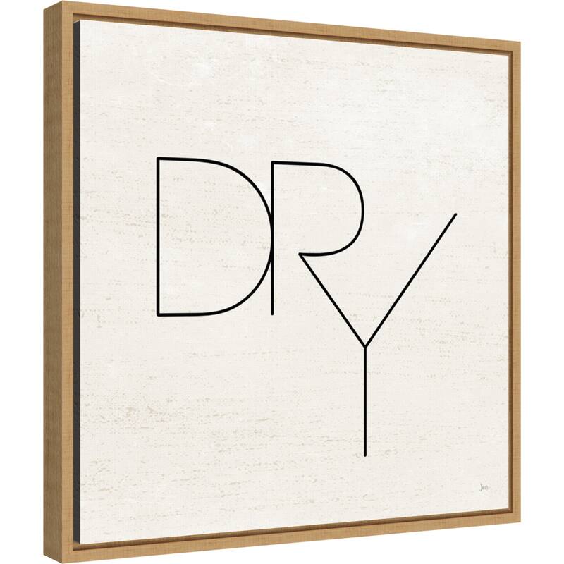 Wash Dry Fold II Laundry by Jess Aiken (16 x 16 in.), Framed Canvas Wall Art Print - Sylvie Maple