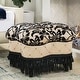 preview thumbnail 5 of 41, Ellen Performance Fabric Clover Tufted Ottoman Stool by Jennifer Taylor Home
