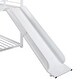 preview thumbnail 37 of 35, House-shaped Twin Over Twin Bunk Bed with MDF Shelf, Metal Bed Frame with Slide, Ladder, Roof, Windows for Kids Fun or Sleep