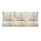 preview thumbnail 11 of 9, Sunbrella Tan Leopard Indoor/Outdoor Deep Seating Sofa Set, Corded