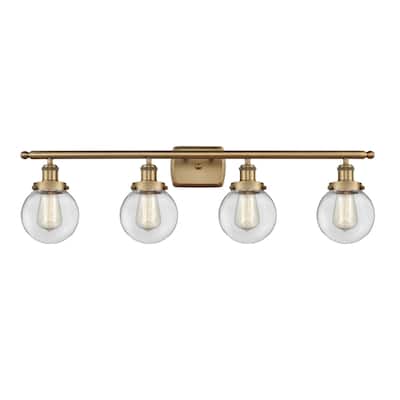 Innovations Lighting 916-4W-11-36 Beacon Vanity Beacon 4 Light 36"