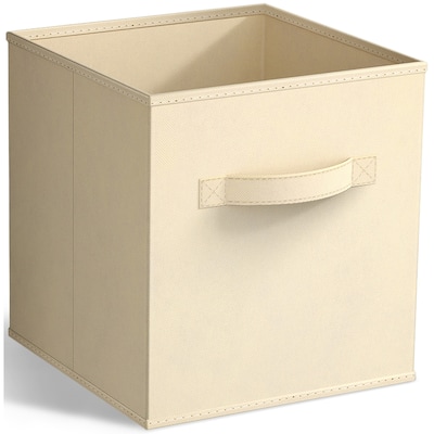 Sorbus 11" Foldable Storage Cube Basket Lightweight Organization Solutions - Single Pack - 11" x 10.5 x 10.5