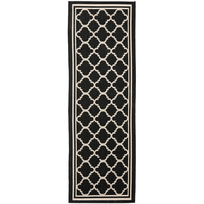 SAFAVIEH Courtyard Kristelle Indoor/ Outdoor Waterproof Patio Backyard Rug