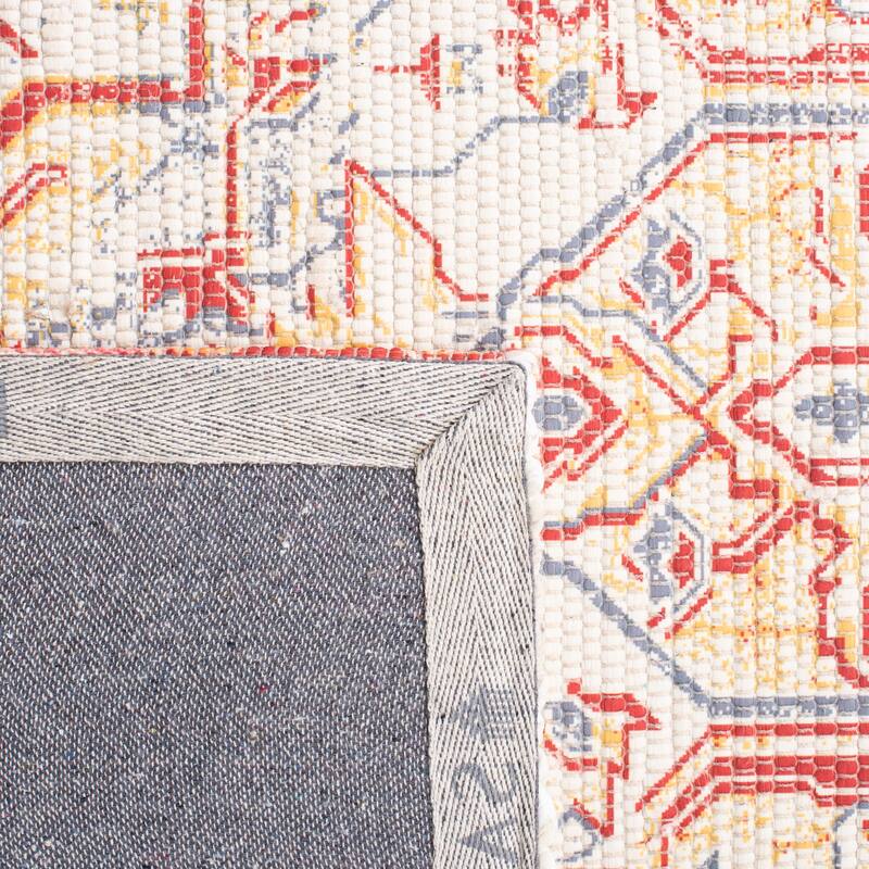 SAFAVIEH Handmade Saffron Shelbie Modern Tribal Cotton Rug