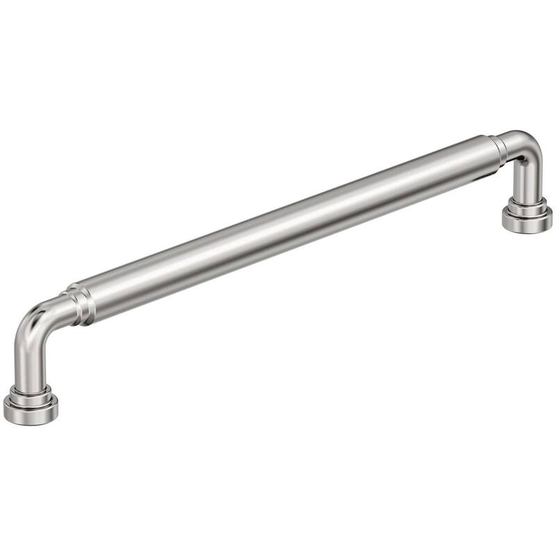 Amerock BP37666 Coble 8-13/16" Center to Center Smooth Handle Cabinet - Polished Nickel