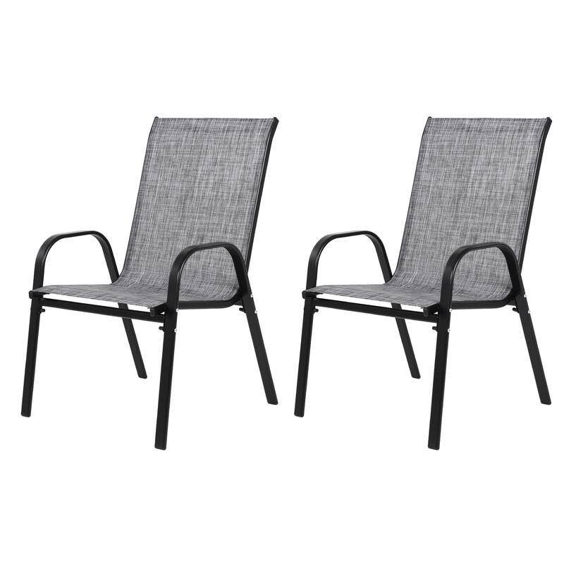 2 Piece Patio Chairs (Excluding the table)