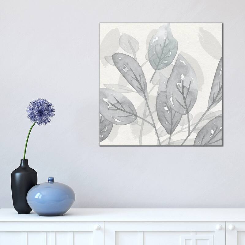 iCanvas "Shadow Leaves II" by Susan Jill Canvas Print - 18x18x1.5