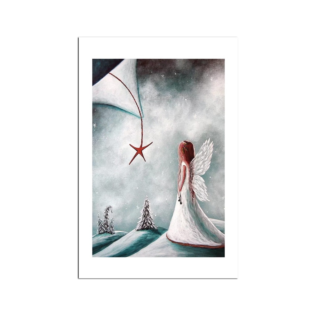 The Christmas Star Fine Art by Moonlight Art Parlour - Multi