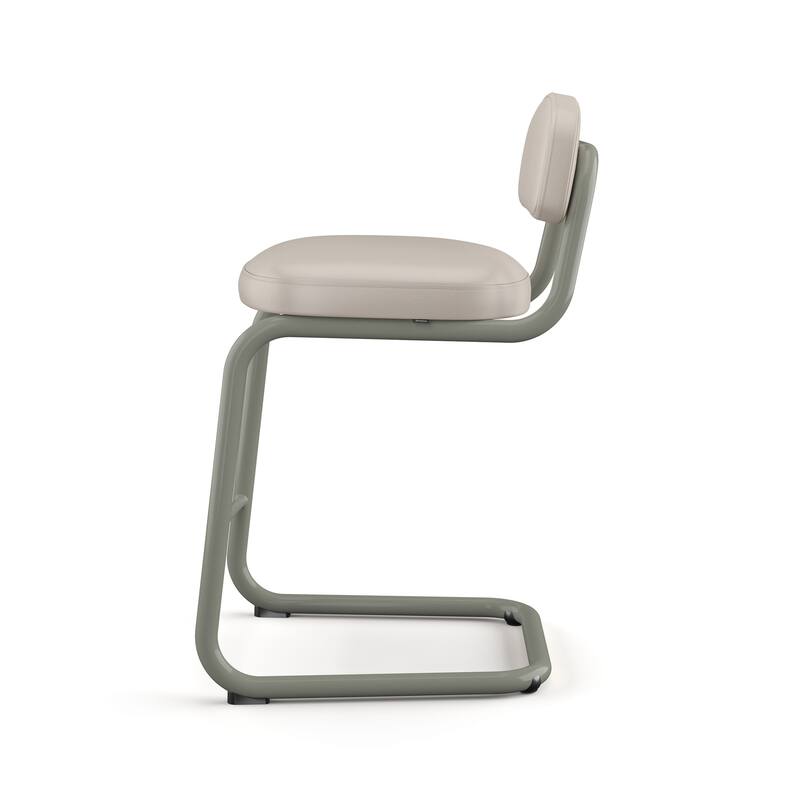 Amisco Flynn 26 in. Counter Stool with Metal Base