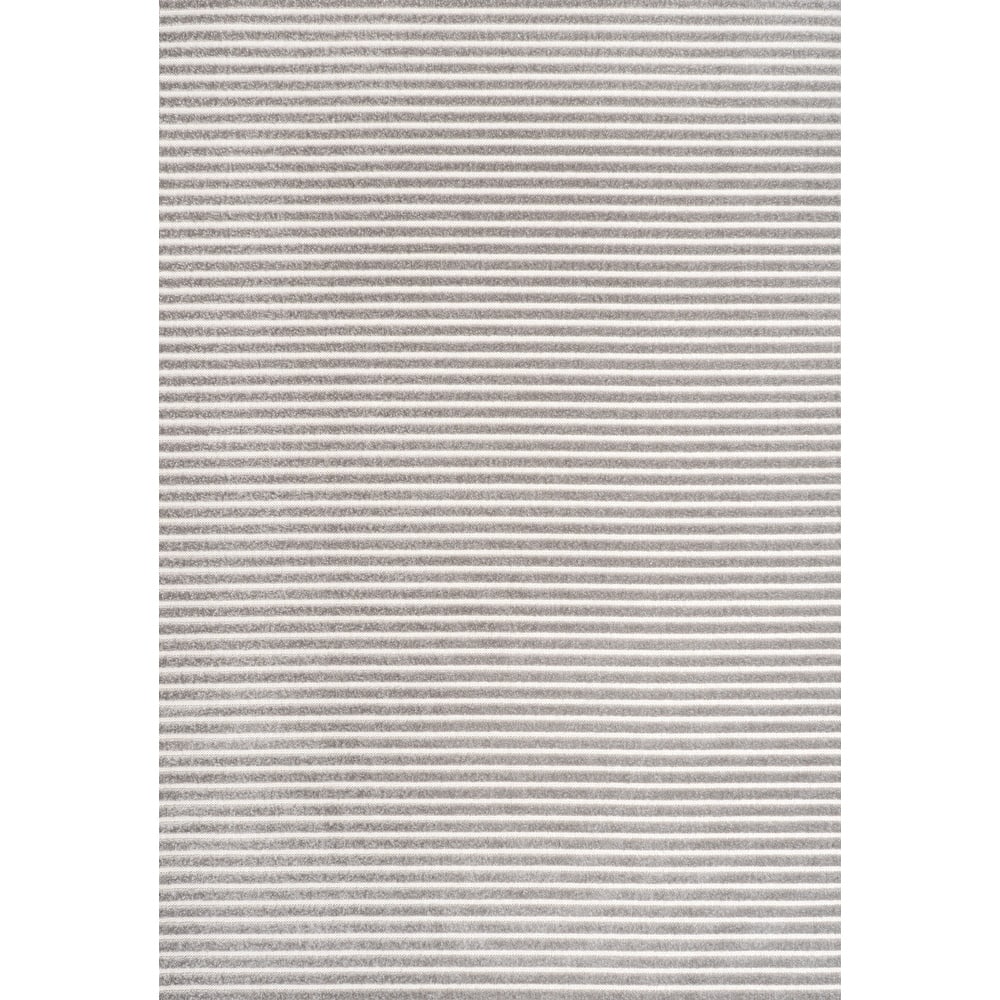 JONATHAN Y Maribo Minimalist Scandi Striped Navy/ivory Area Rug