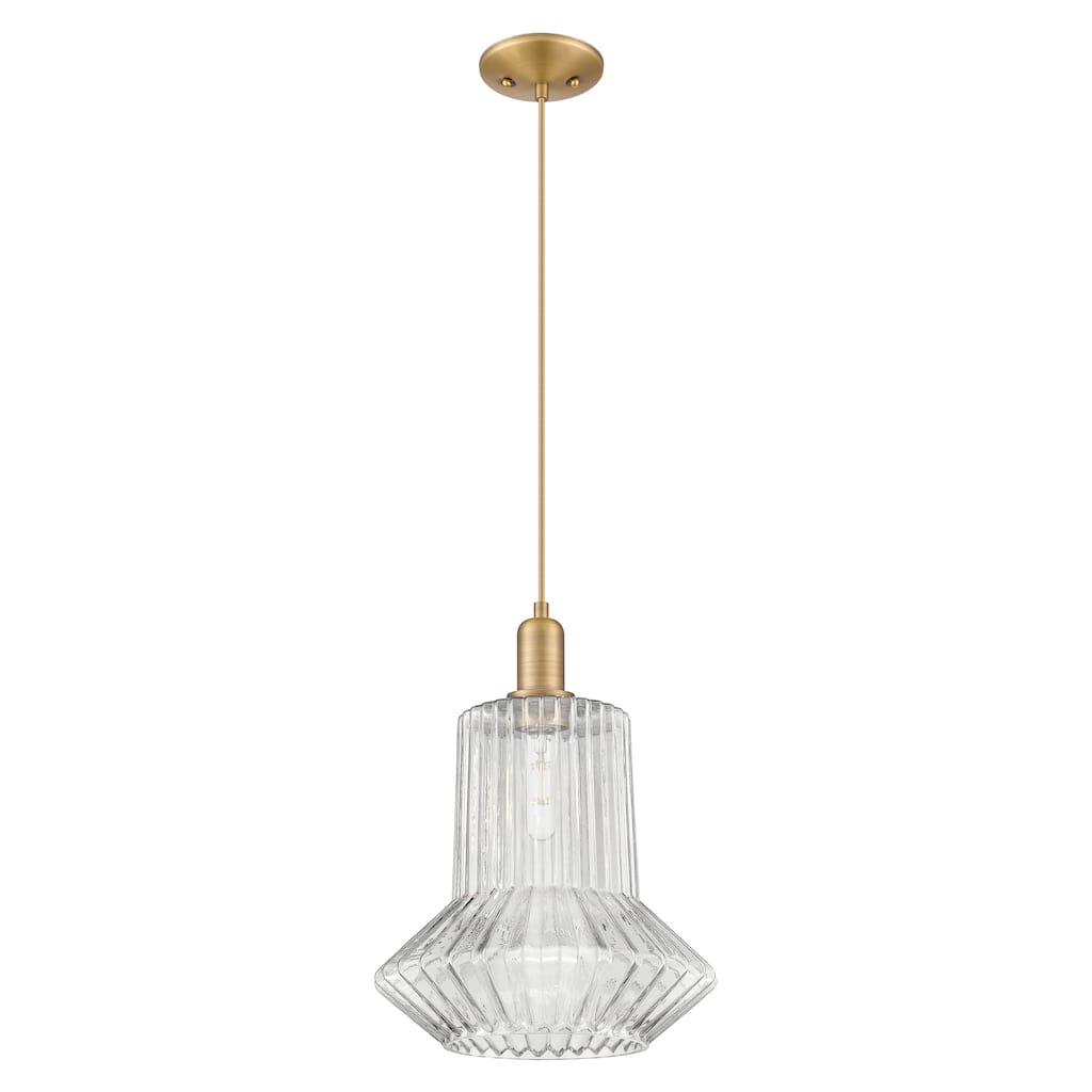 Innovations Lighting Endless Possibilities Arcadia - Springwater - 1 Light 12" Cord Hung Mini Pendant