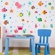 preview thumbnail 1 of 5, Walplus Sea Life Fish Crab Wall Sticker Children Nursery Decor Decal