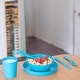 preview thumbnail 8 of 11, 24-Piece Kids Plastic Dinnerware Set, Service for 4 with Plates, Bowls, Cups, Forks, Knives, Spoons, Reusable Tableware