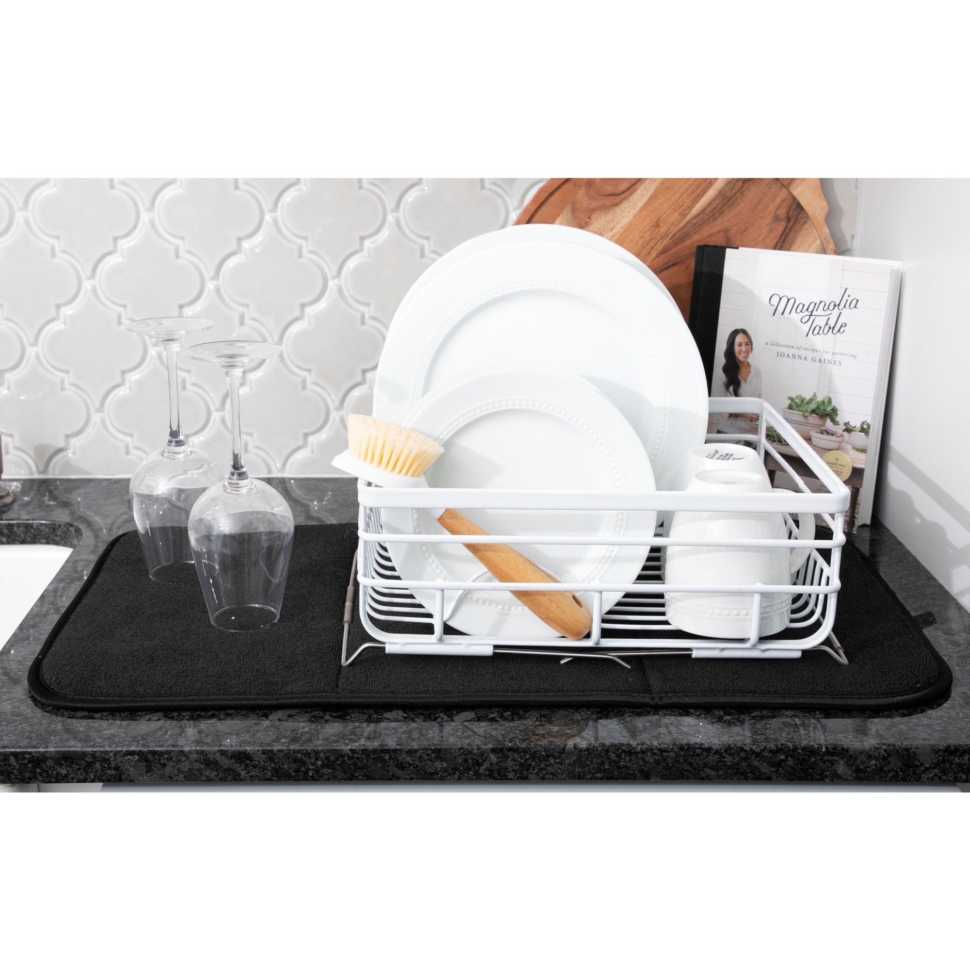 T-fal Microfiber Polyester Mesh Reversible Dish Drying Mats (Set